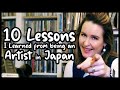 10 Things I Learned Being an Artist in Japan | Donna Burke