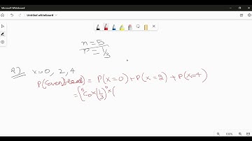 A biased coin is tossed 5 times, where the probability of heads on any single toss is 1/3. What is …