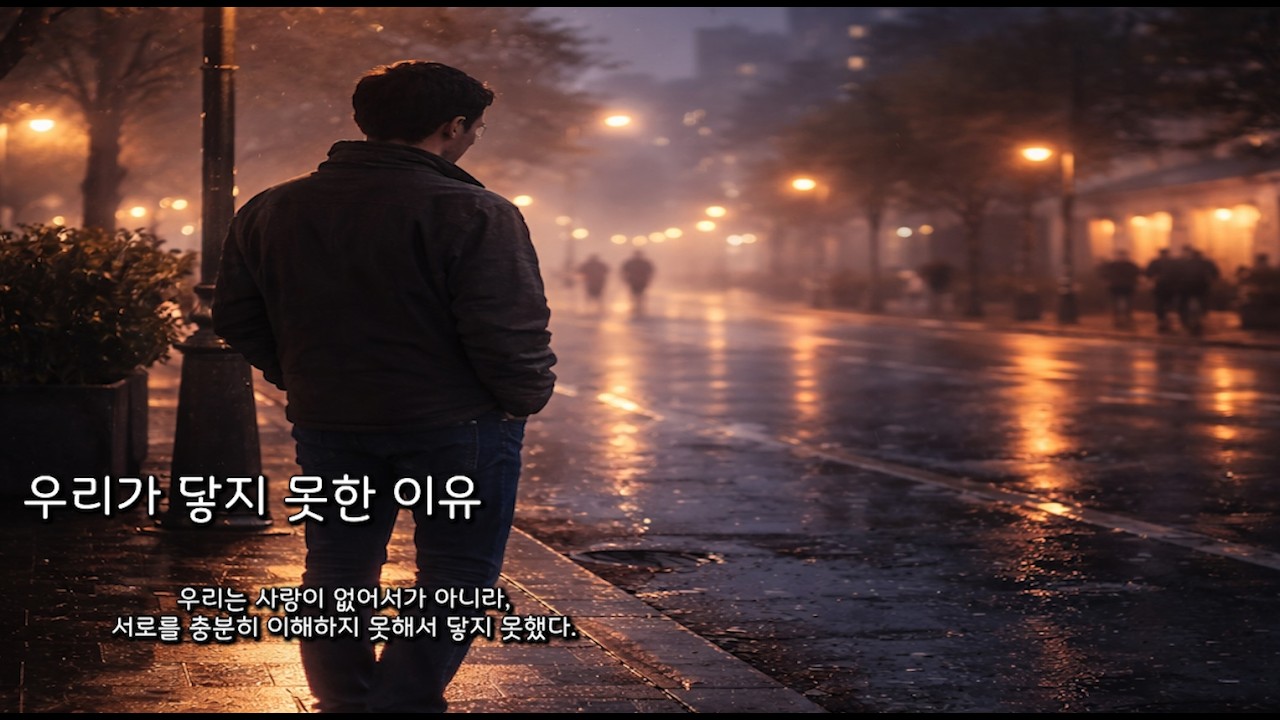 우리가 닿지 못한 이유 | Slow Pop Ballad | 관계 분석형 감성 #우리가닿지못한이유 #SlowPopBallad #관계분석 #감성발라드