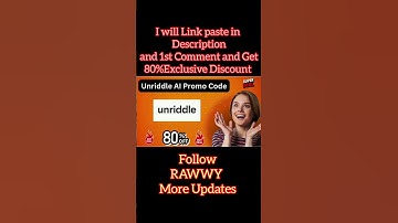 Unriddle Ai Discount Code 2024 :Get 80% OFF #ai #couponcode #unriddleai