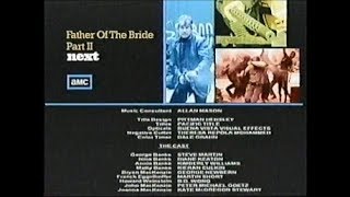 Father Of The Bride (1991) End Credits (AMC 2008)