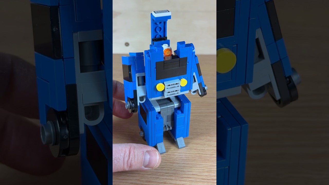 Blue Bus Tablescrap Transformer (Fortnite Supply Llama part II) 