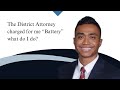 What is the criminal charge “Battery” in California?