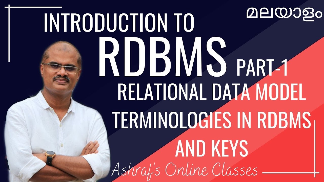 INTRODUCTION TO RDBMS | DBMS PART 3 | +2 CS & CA | MUHAMMED ASHRAF