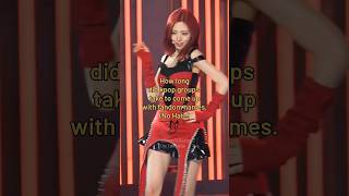 How long did kpop groups take to come up with fandom names. (No Hate) #kpop #ive #twice #nmixx