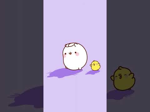 Molang Piu Piu Playing Together #shorts #molangpiupiu #hooplakidztv #funnydance