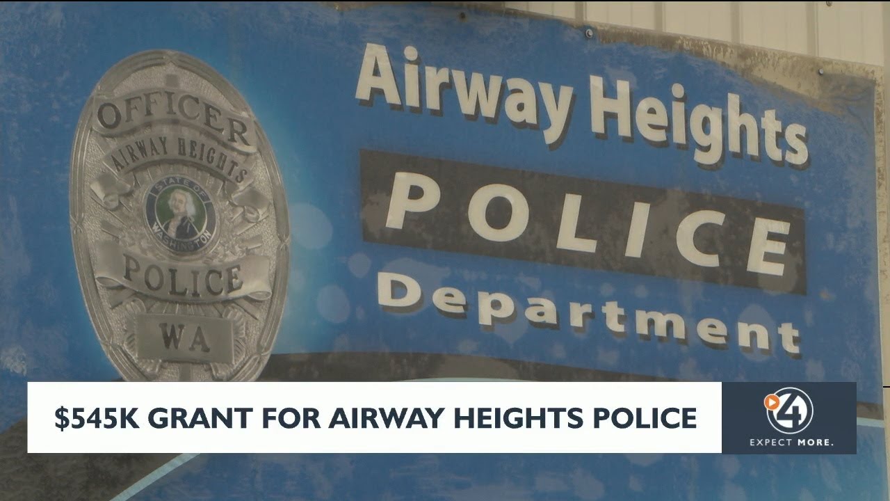 $545K for Airway Heights police - YouTube
