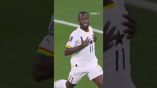 Bukari scores for Ghana v Portugal and does Ronaldo's celebration! | #ShortsFIFAWorldCup