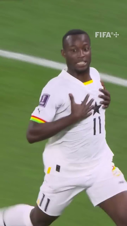 Ghana's Osman Bukari performs Cristiano Ronaldo's 'SIUUU