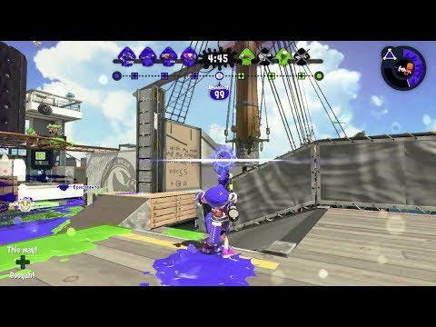 Splatoon 2: Trying not to lose it in Tower Control [11(1)-5, Hero Charger Replica]