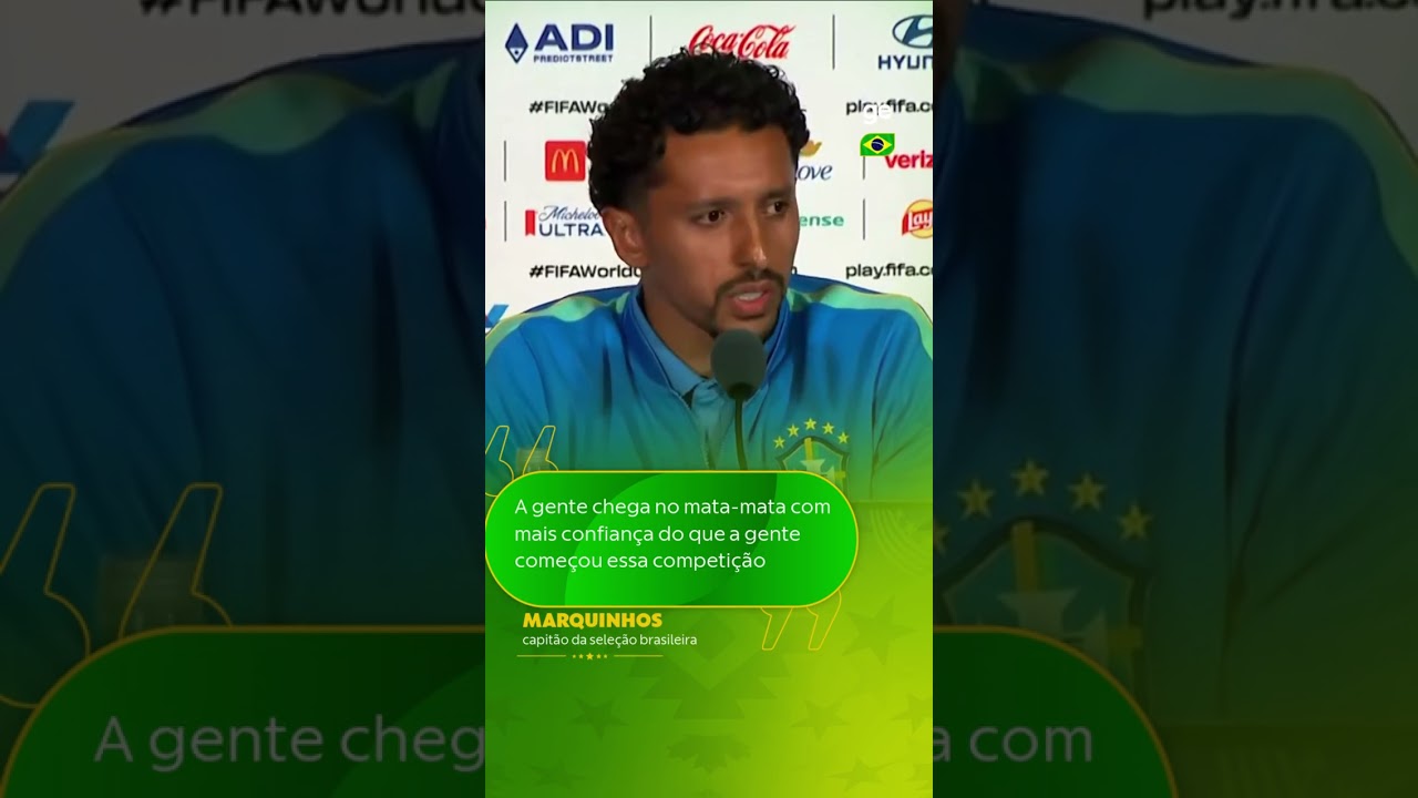 MARQUINHOS DESTACA A EVOLUÇÃO DA SELEÇÃO BRASILEIRA | #shorts | Copa do Mundo 2026 | ge.globo