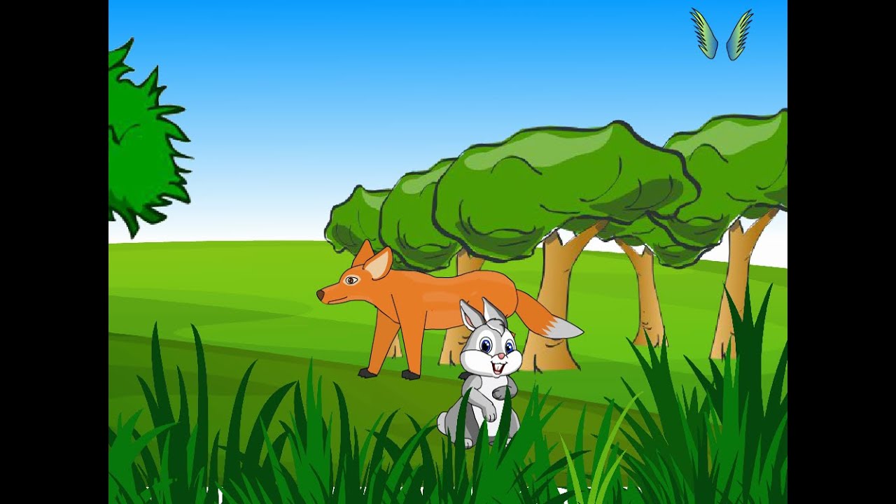 સસલું અને શિયાળ ગુજરાતી બાળ વાર્તા Saslu ane Siyal Gujarati Bal