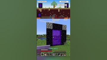 How to properly link your Nether Portals #minecraft #portal #nether #linking