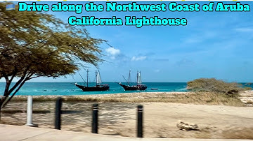 🇦🇼 Rijd langs de noordwestkust van Aruba