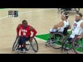 Wheelchair basketball  usa vs great britain  mens preliminaries  rio 2016 paralympic games