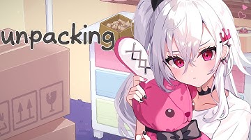 【Unpacking】深夜のお片付け、寝においで❤【ホロライブ DEV_IS 響咲リオナ】