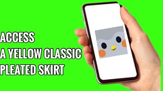 How to Access a Yellow Classic Pleated Skirt on Finch screenshot 3