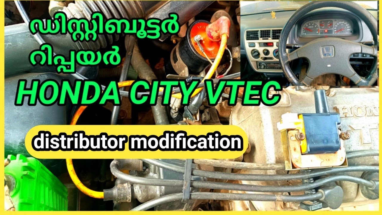honda City distributor not working how to modification starting problem