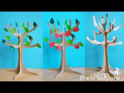 Wideo: Jak Wyciąć Drzewo Z Papieru