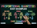Proportional Quantities Explained Step by Step