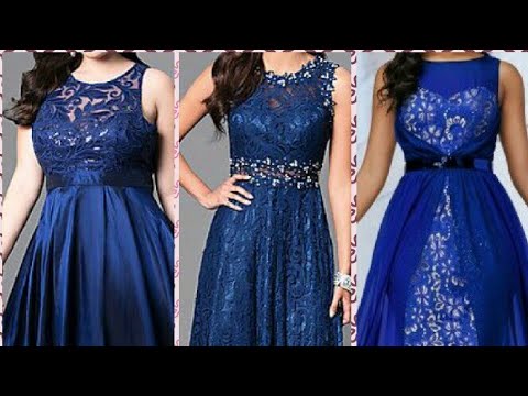 BLUE BRIDAL FANCY GOWN WITH NET FABRIC - Bawree Fashions