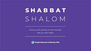 Shabbat Morning @ Emanuel (6/1)