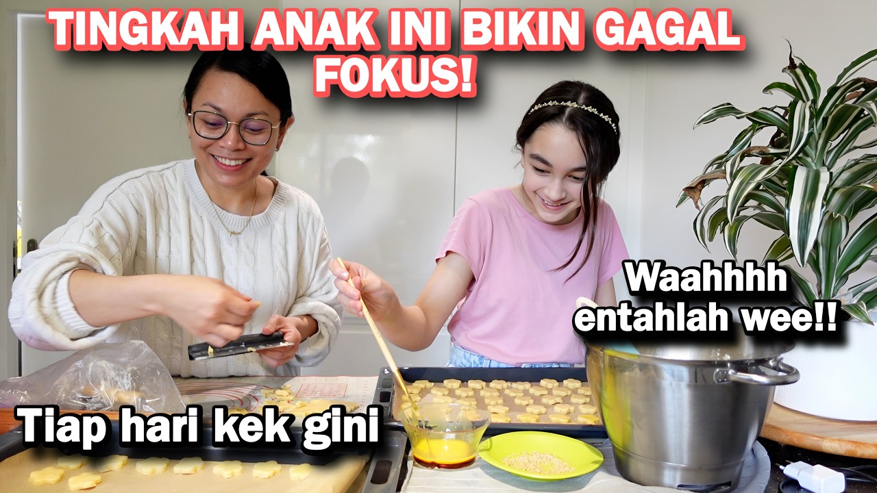 Niat Bikin Kue Kacang, Tingkah Anak Perempuanku Bikin Aku Ngakak 😂