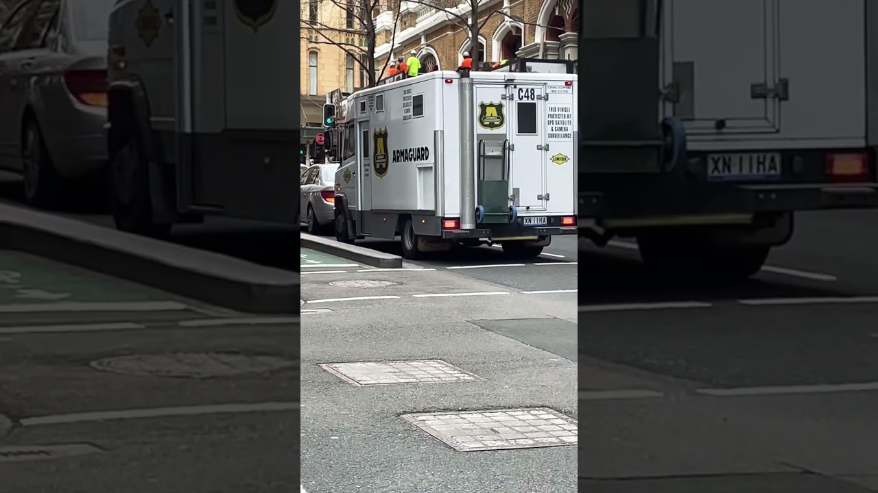 Money Truck in Sydney CBD 