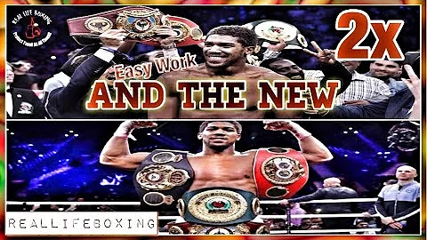 ANTHONY JOSHUA MAKES EASY WORK OF ANDY RUIZ. AJ WINS EASY