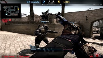 CS:GO POV NiKo (G2)(27-15) vs MiBR - mirage / BLAST Premier Fall Groups 2021
