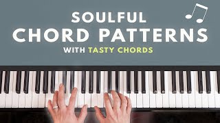 4 Must Know Soulful Chord Rhythm Patterns | Beginner Piano Lesson