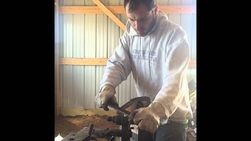 How to make a knife without powertools Part 5a