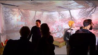 Vernissage TV - Self on the Shelf. Immersive Video Art Installation at Spring/Break Art Show 2018
