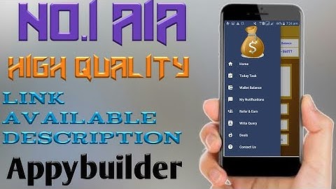The King Of All AIA File/latest Appybuilder aia file//thunkable,aia file🔥
