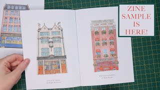 Printing Etsy Orders | Inktober Zine Update
