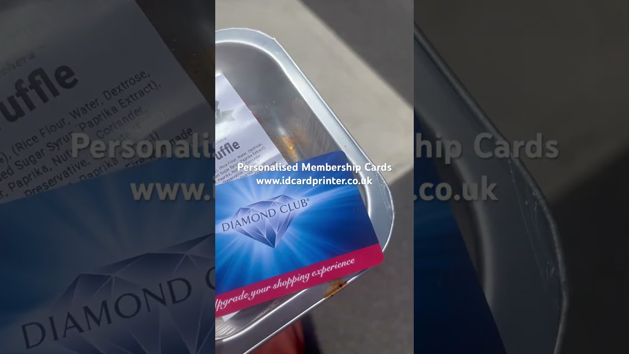 Personalised Membership Cards & Loyalty Cards. Get a quotation from www.idcardprinter.co.uk