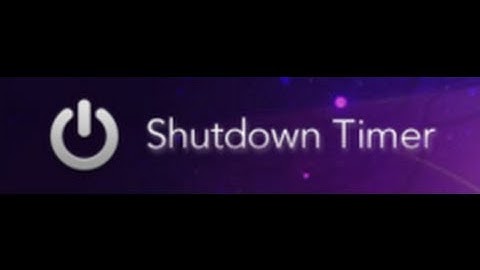 How to make a shutdown timer in notepad