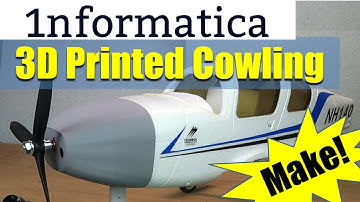 3D Printing a Cowling For An RC Plane Modeled in Fusion 360