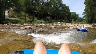Floating the River in Gruene Texas -  One of the Lonestar State's Favorite Pastimes