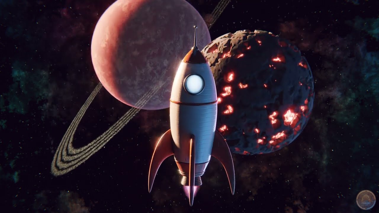 Short Rocket Journey | Blender Animation