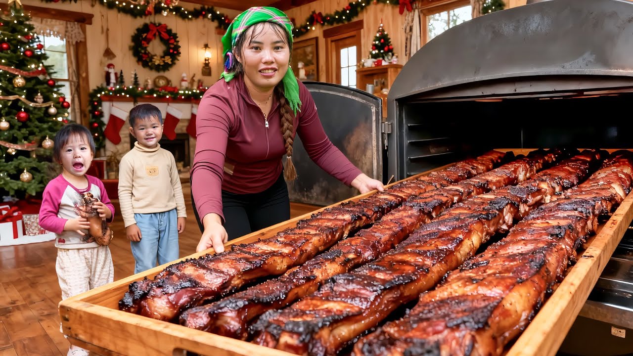How to Make Smoked Pork with my Children to Sell at the Market