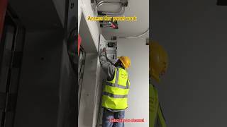 Access Dor Panel work #shofik #electrical #work #shorts #shortvideo #short #motivation #saudiaarbia