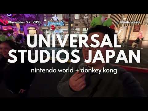 We Waited 4 HOURS for ONE Ride 😵💫 | Donkey Kong Country | Universal Studios Japan