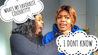 HOW WELL DOES MY GF KNOW ME|SOUTH AFRICAN YOUTUBERS