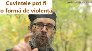 Cuvintele pot fi o formă de violență - părintele Teologos