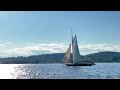 Clearwater sloop on the hudson river  hvny
