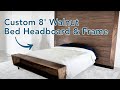 Modern walnut bed | DIY | Woodworking Modern walnut bed | DIY | Woodworking