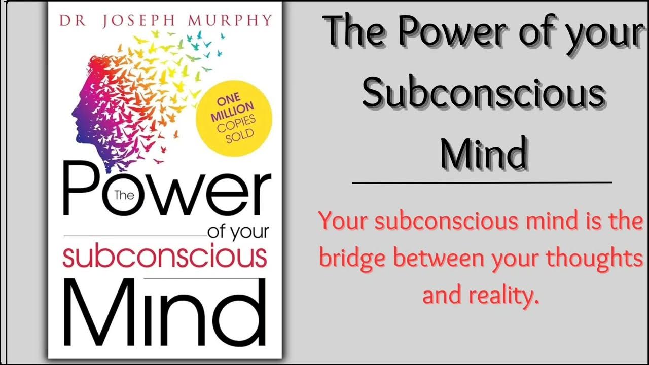The Power of Your Subconscious Mind | Audiobook Summary - YouTube - The Power Of Your Subconscious Mind Audio