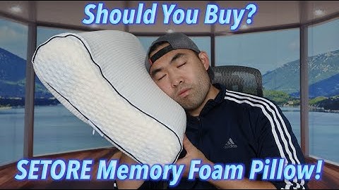 Should You Buy? SETORE Memory Foam Pillow!