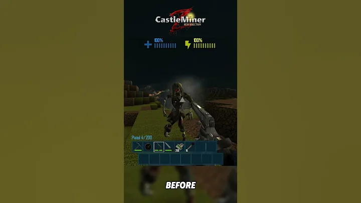 CastleMiner Z : Resurrection - Zombies before and After